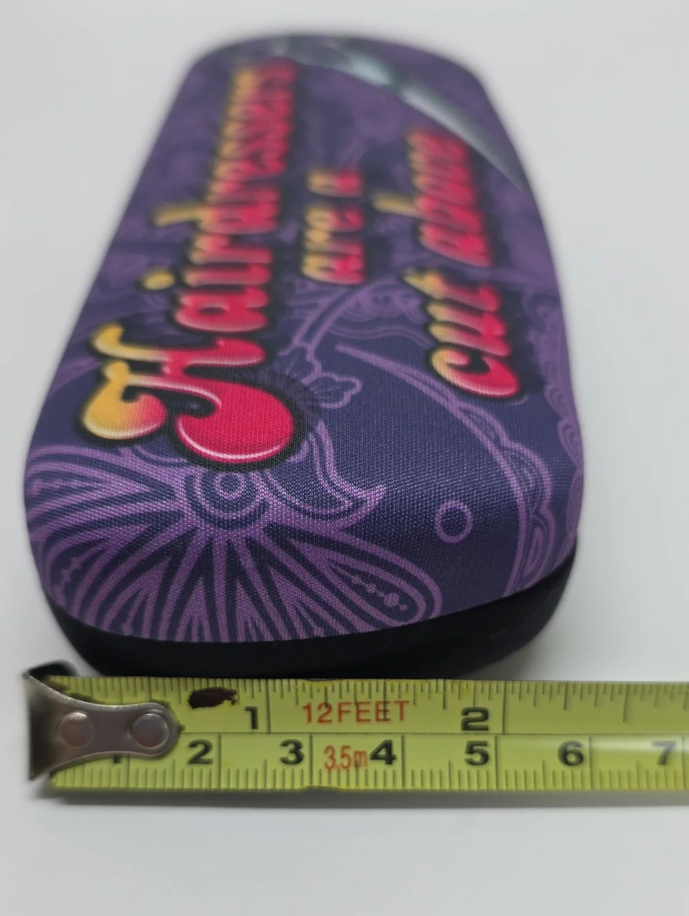 Hairdressers Graphic Clamshell Eyeglass Case (Case Only)